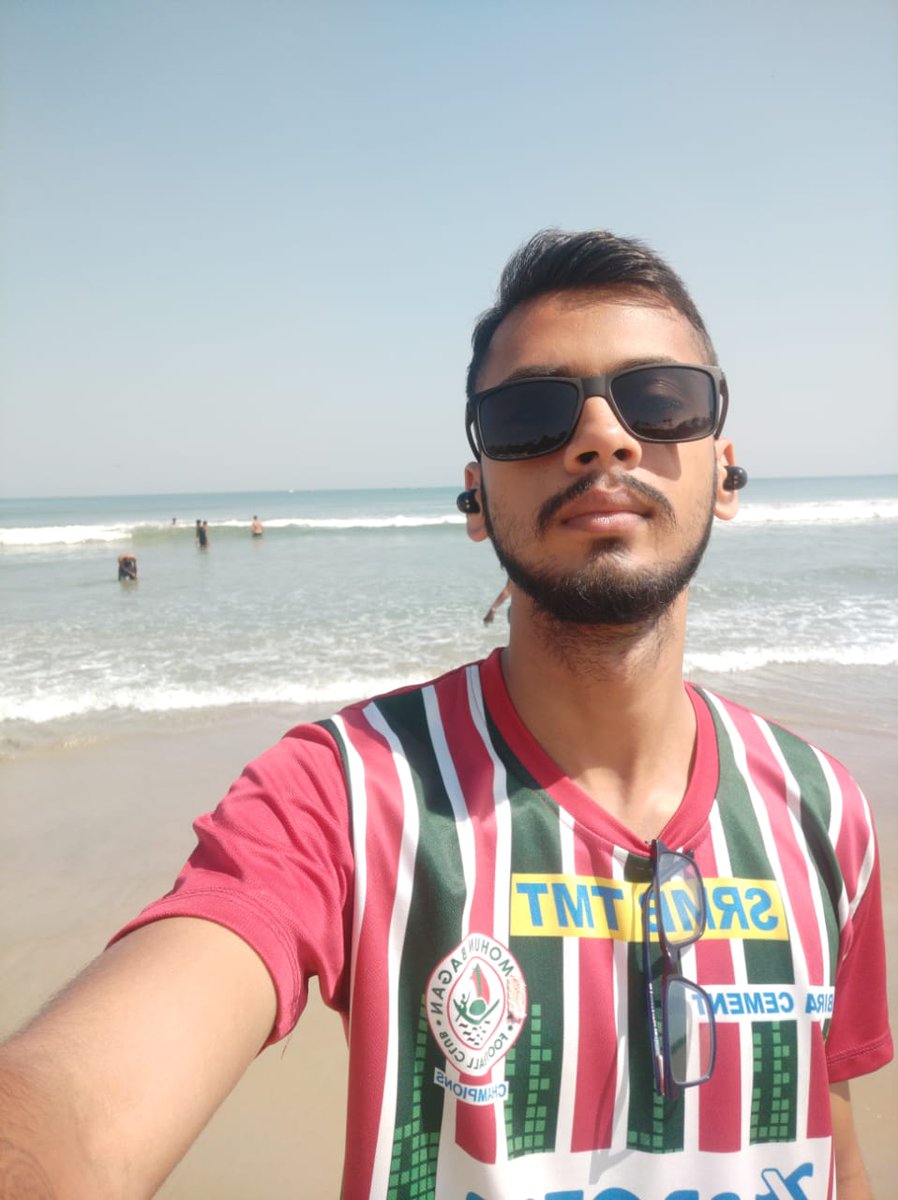 ChatterjeeZizou's tweet photo. Go Solo ! 
Goa'22 

#solo #solotravel #solotrip #bengali #bengal #MohunBagan #joymohunbagan #goa #goadiaries #goabeach #colva #margao #fifa #FIFAWorldCup #FifaU17WWC #indialove #India #IndianFootball #Trip #SeaBeach #vacation #work https://t.co/IcwEx3kQPd