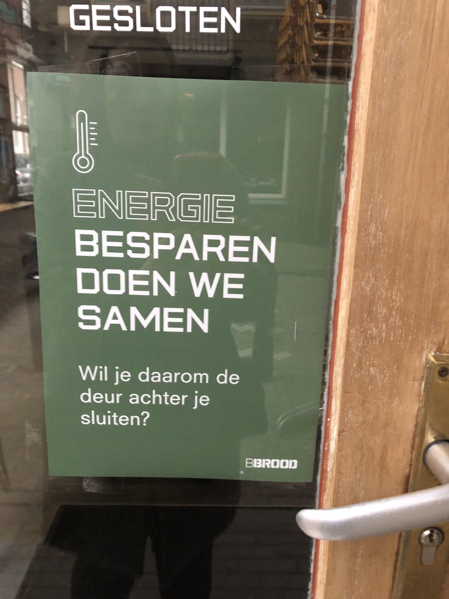 MonicaKeyzer's tweet photo. 🌡
ENERGIE 
BESPAREN DOEN WE SAMEN
Wil je daarom de deur achter je sluiten?
BBROOD

#straattaal Tweede Goudsbloemdwarsstraat - Amsterdam.

#bakker #Bbrood #energiecrisis #DeurDicht https://t.co/shPZ1ElLWT