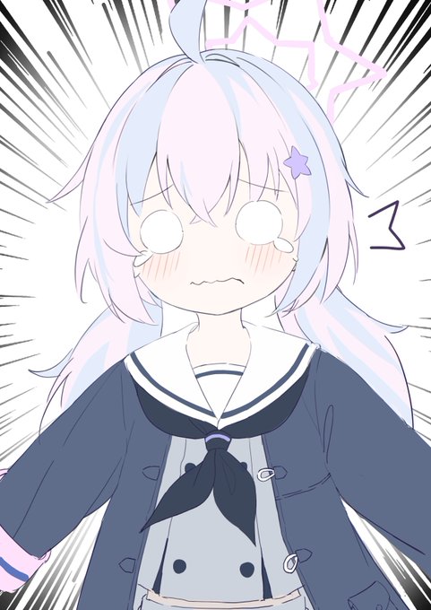 #ブルアカ 我不想上班!! 