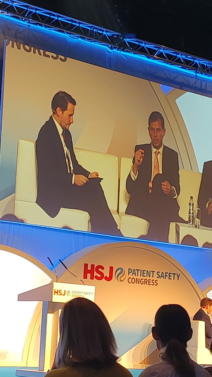 <a href="/aidanfowler1000/">Aidan</a> great start to  #HSJpatientsafety . Reducing inequality. Patient reported concerns. The need for systems to predict risk.