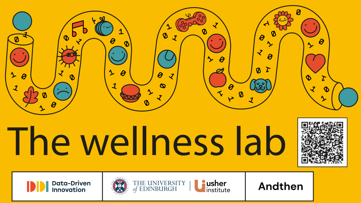 HSCDDITalent's tweet photo. Are you 60-80 or 17-22? Curious about #wellbeing in the #digital age? 

Register for The Wellness Lab, an interactive inter-generational workshop on 16 November 👉 https://t.co/uXbhonbA4C

@DataCapitalEd @EdinUniUsher @studioandthen #WellnessLab #DataDrivenInnovation https://t.co/IjfrQpMmeL