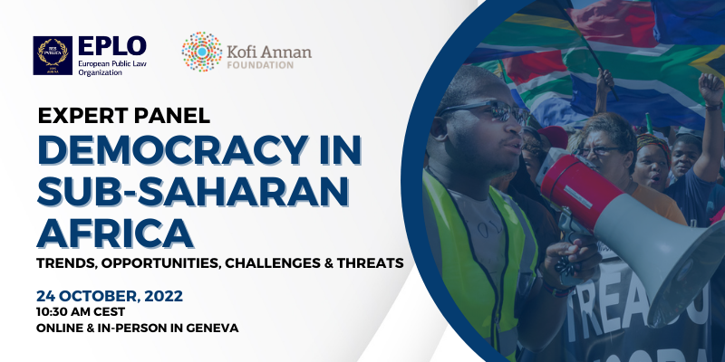 Check out this event happening now, on #democracy in sub-saharan #Africa !

Experts will discuss how aspirations to democracy express themselves across the region and share best practices and challenges

register - bit.ly/3zaylUm