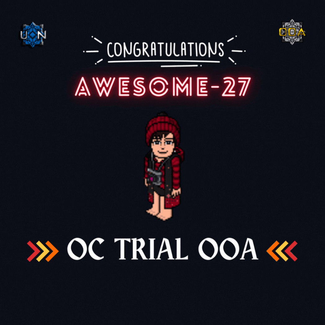 OfficialHabboUN's tweet photo. 🌟Congratulations to Awesome-27 for reaching 1,200,000 rank points and will be joining our Foundation Team and representing United Nations as our newest OC Trial OOA! 🌟
#habbo #habboUN https://t.co/NfroLzNGaS
