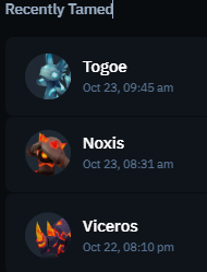 Almost caught 4 T3s yesterday, sadly nature nako ran away again but still thank u for the good harvest! 🔥💪 

<a href="/LegendsOfVenari/">Legends of Venari</a>