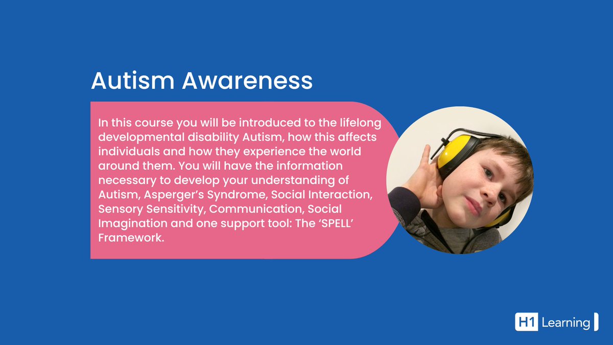 learning_h1's tweet photo. H1 Learning can provide Autism Awareness training face-to-face

If you're interested, visit our website and submit a request to be trained today!

#H1Learning #H1Family #H1Healthcare #H1Group #Training #HealthcareTraining #TrainingProvider #HealthcareIndustry https://t.co/ELA19vgY6O
