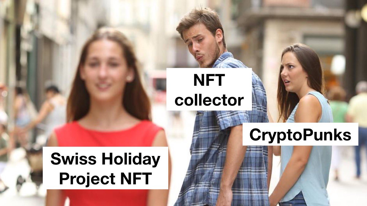 GM ☀️<a href="/larvalabs/">Larva Labs</a> <a href="/cryptopunks/"></a> have you seen my NFTs on <a href="/opensea/">OpenSea</a> ? 😉🥰

#nft #Crypto #art #meme #garyvee #veefriends #Switzerland #fyp