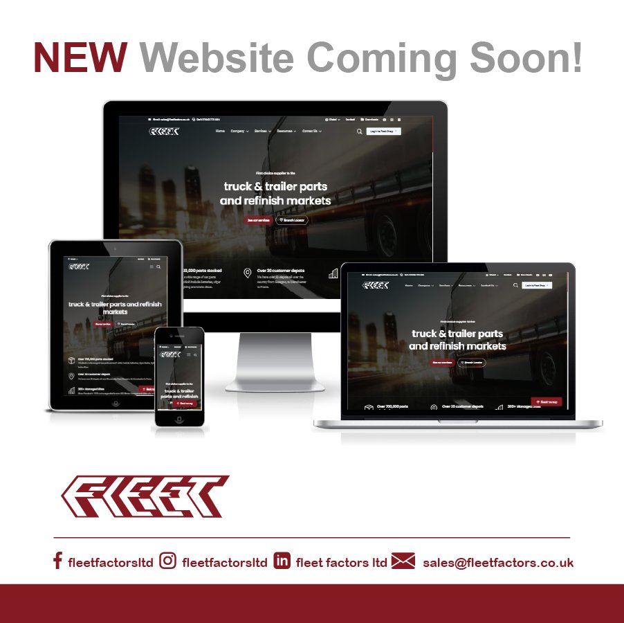 Our new Fleet Factors website is coming soon!
#FleetFactors #COMINGSOON