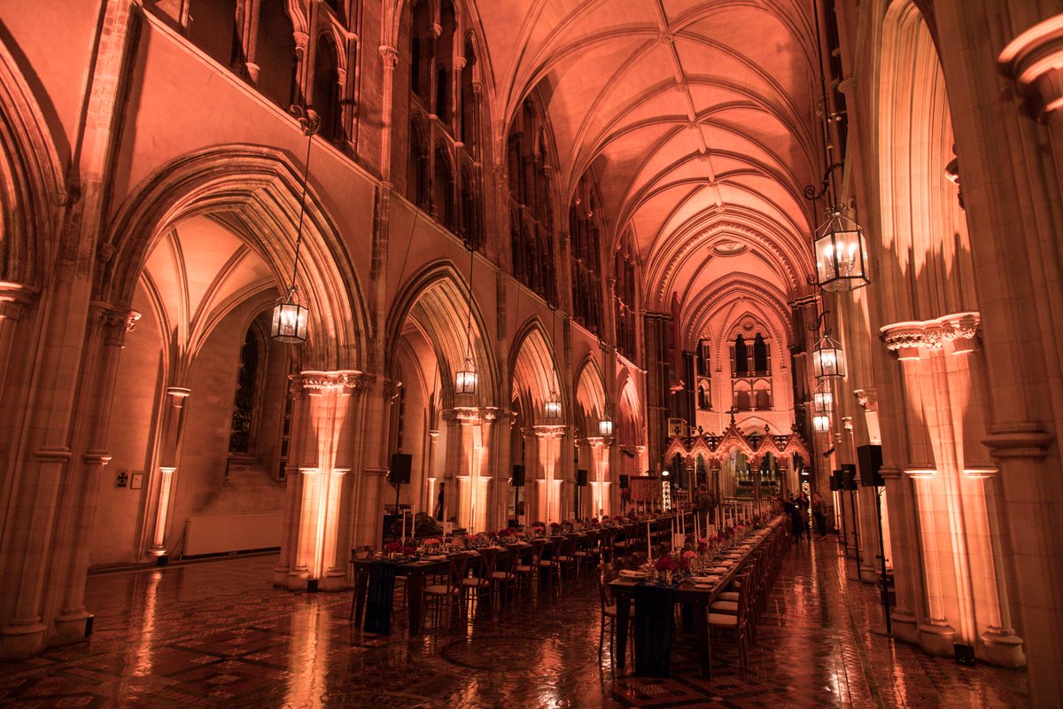 MCIIreland's tweet photo. A dinner we did for an event a while back in Christ Church Cathedral 🕯

#TomorrowsPeople #MCIIreland #MCI #WeCreateExperiences #Tudors #Decor #Dinner https://t.co/T786Aec7zc