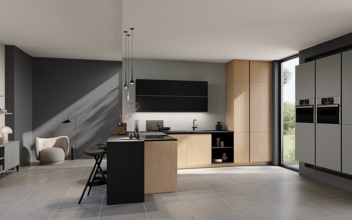 kuechenmennen's tweet photo. Häcker Küchen AV 2040 GL Feineiche-natur - AV 6000 GL Greige 

#systemat #einbaukuechen #westerholt #kuechenmennen #kuechenstudio #markenkuechen #kuechenplanung #kuechenberatung #kuechenideen #kuecheneinrichtung #wohnkueche #traumkueche #wunschkueche
Bild: #Häcker https://t.co/tIInLu3CiE
