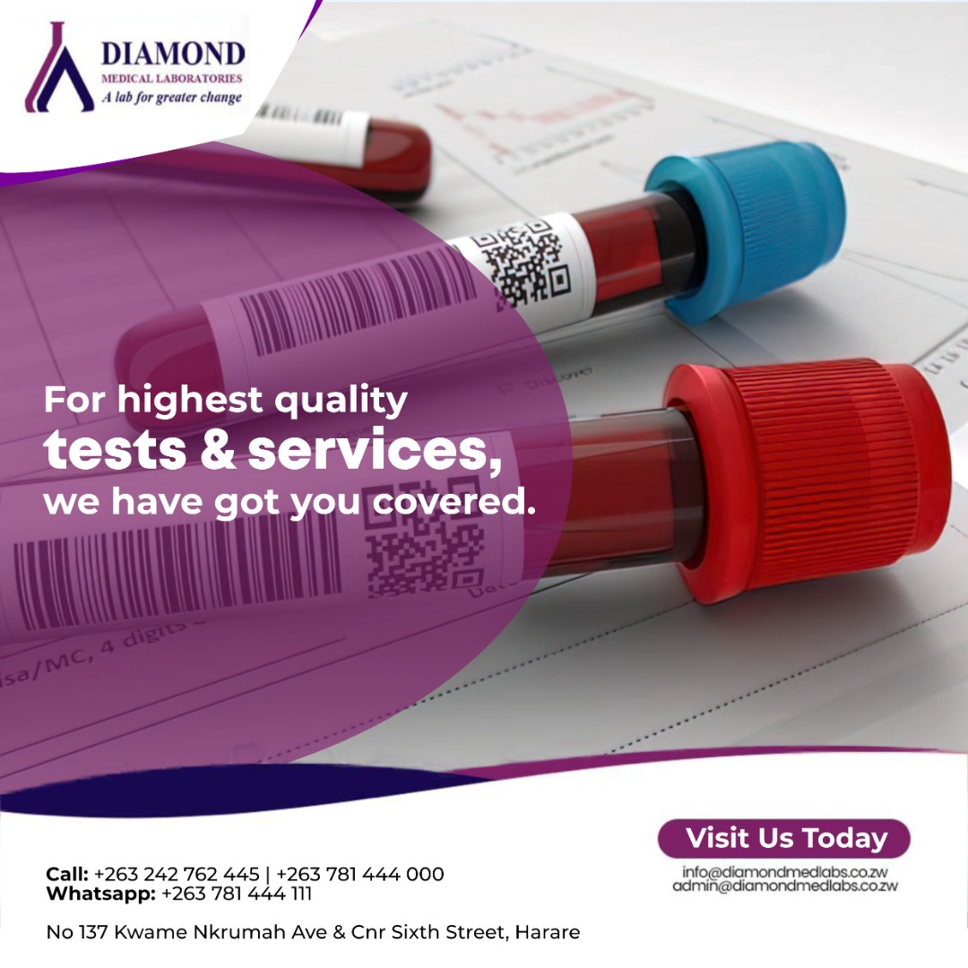 Diamond Medical Laboratories ZW tweet media