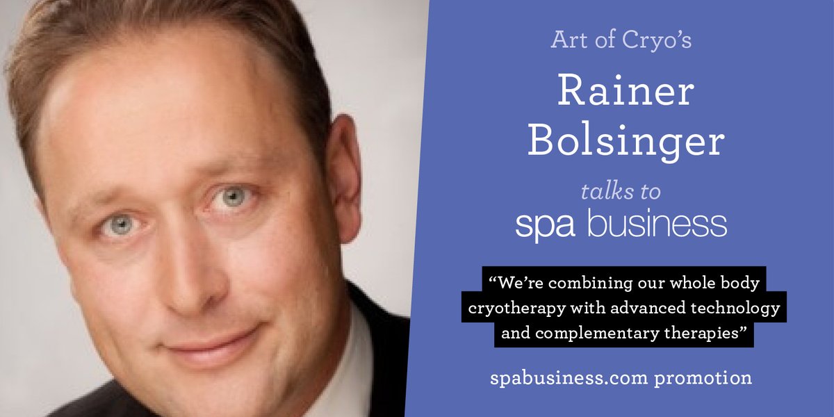 spabusinessmag's tweet photo. Art of Cryo is combining cryotherapy and well-tech to elevate and enhance the traditional cryotherapy experience https://t.co/OtfPFV97mS #spaBusiness #spa #wellness https://t.co/ND9sE12TsX