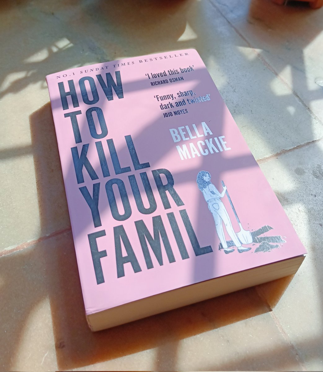 Probably shouldn't read a book that's titled 'How to Kill Your Family' in front of your family. Unless you're looking forward to being disowned. ('-')°

#howtokillyourfamily #bellamackie #readingcommunity #booktwt #booktwitter