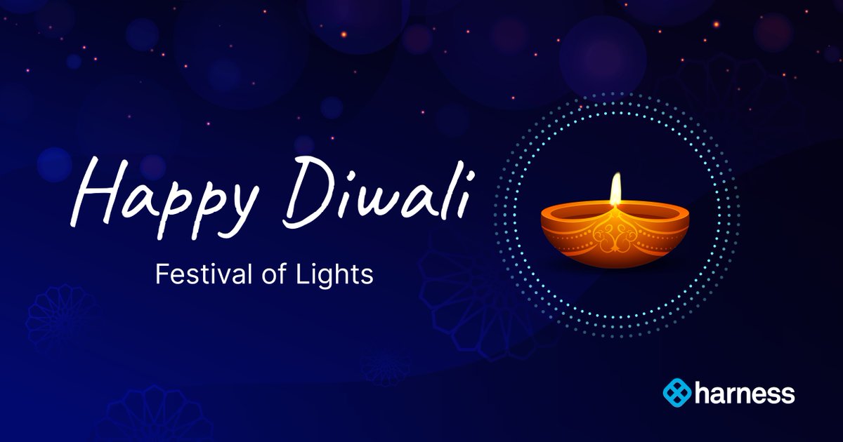 harnessio's tweet photo. From all of us here at Harness, here's wishing you a happy and festive #Diwali! ✨
#RememberTheHuman #LifeAtHarness https://t.co/MabtbRnTFs