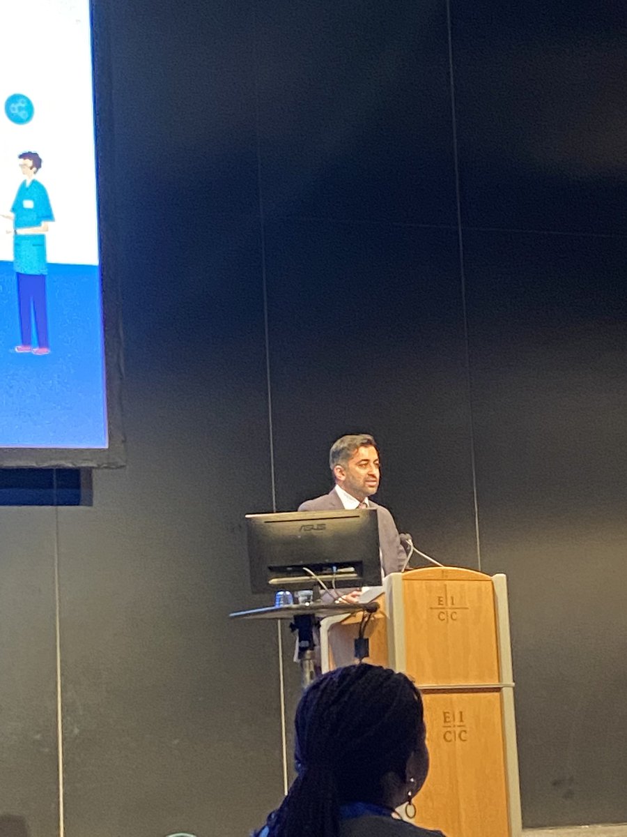 IanDSomerville's tweet photo. First in person conference for a couple of years! #regulationconf22 First up us Health Sec Humza Yousaf. He starts by thanking the regulators for enabling the health service to rapidly respond to the pandemic. https://t.co/6ZhQ5rEyF9