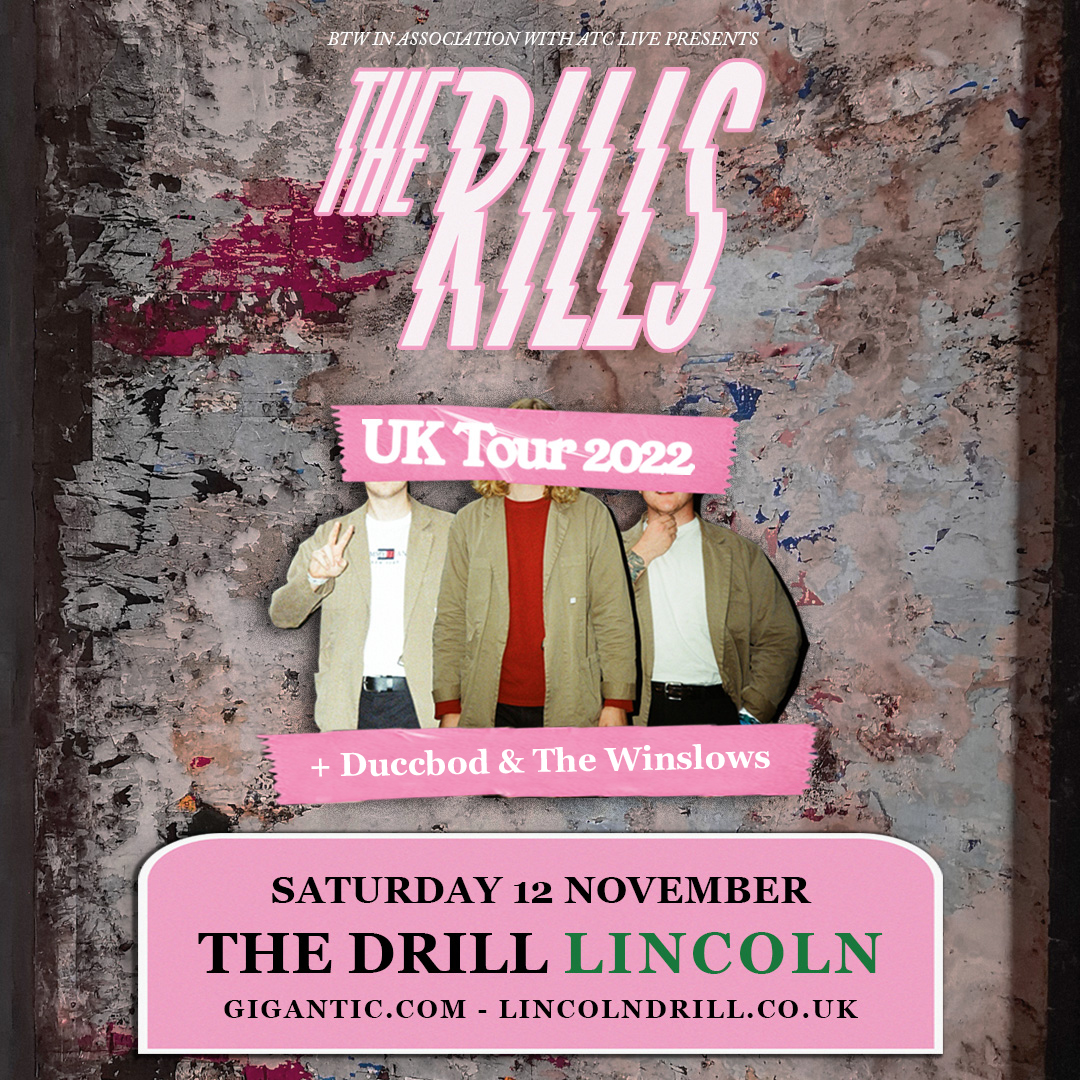Lincoln indie heroes <a href="/TheRills/">The Rills</a> are playing a huge hometown show at <a href="/LincolnDrill/">Lincoln Drill</a> Saturday 12th November! 

Plus support from <a href="/duccbod/">duccbod</a> &amp; The Winslows, it's going to be some night!

Tickets 👉 gigantic.com/the-rills-tick…

#TheRills #WhatsonLincoln #LincolnLiveMusic #LincolnMusicScene