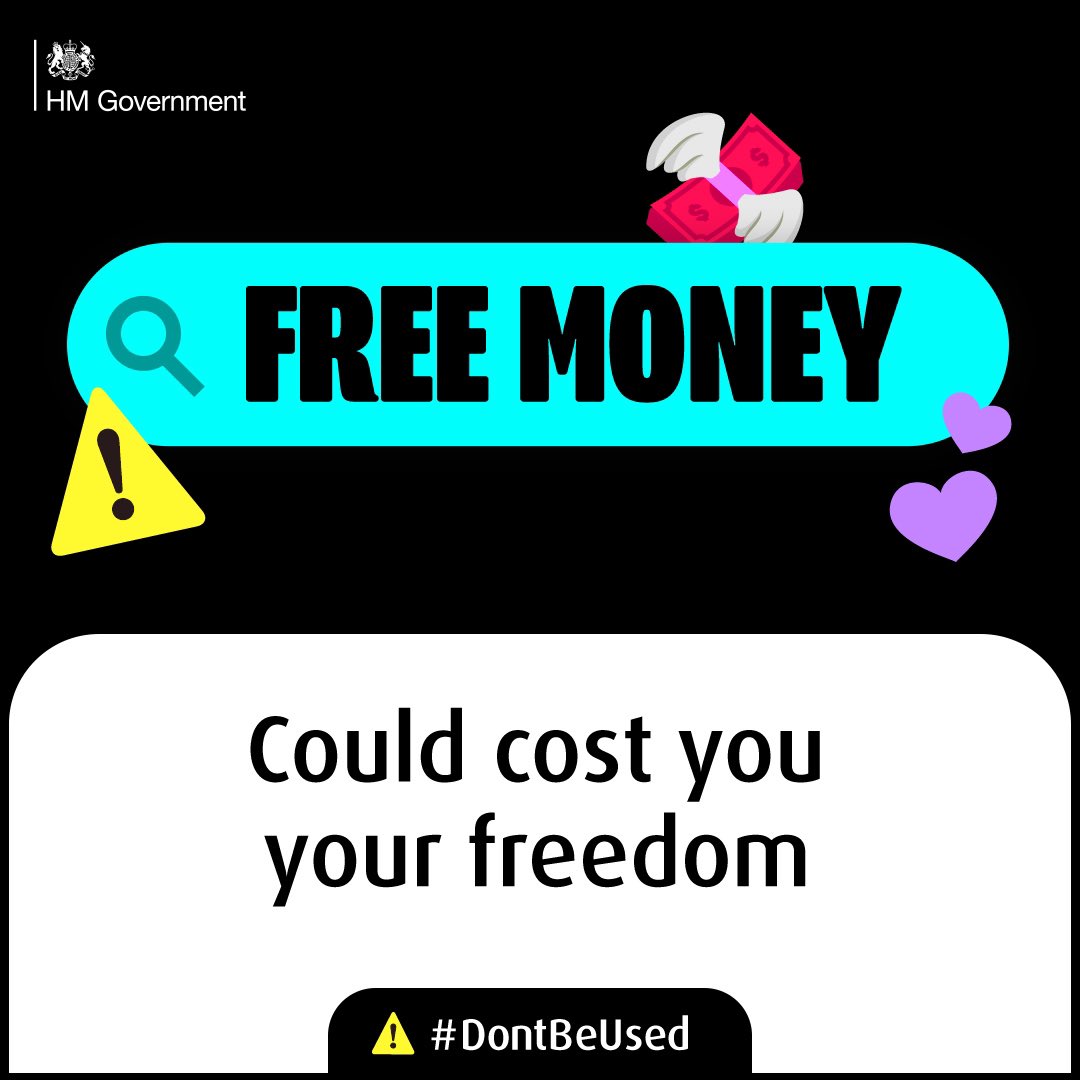 Young people are being targeted by fraudsters abroad to use UK bank accounts to transfer criminal funds overseas. This is a crime with serious consequences. Learn more ➡ nationalcrimeagency.gov.uk/moneymuling #DontBeUsed