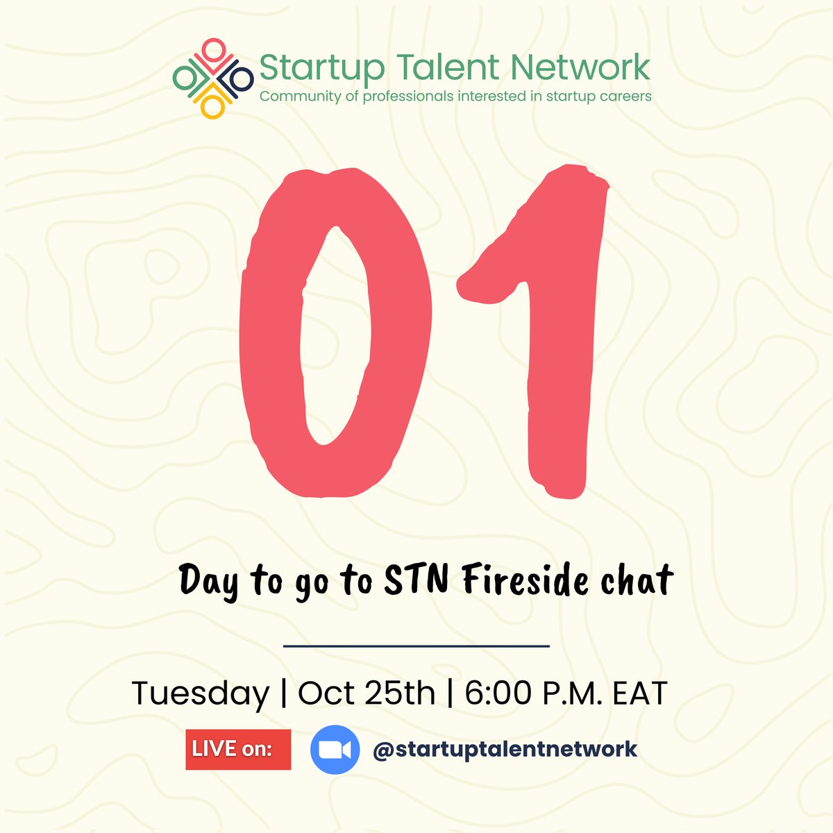 STNetworkTweets's tweet photo. 1 day to go! 
We are hosting Caine Wanjau, CTO Twiga Foods, in a virtual Fireside chat. 

Join in on the conversation on Product development ,Tech team dynamics &amp; Culture and the innerworkings of the best B2B E-commerce platform! 

Registration Zoom link: https://t.co/mwh9NsTdqR https://t.co/IgAFpJNhSI