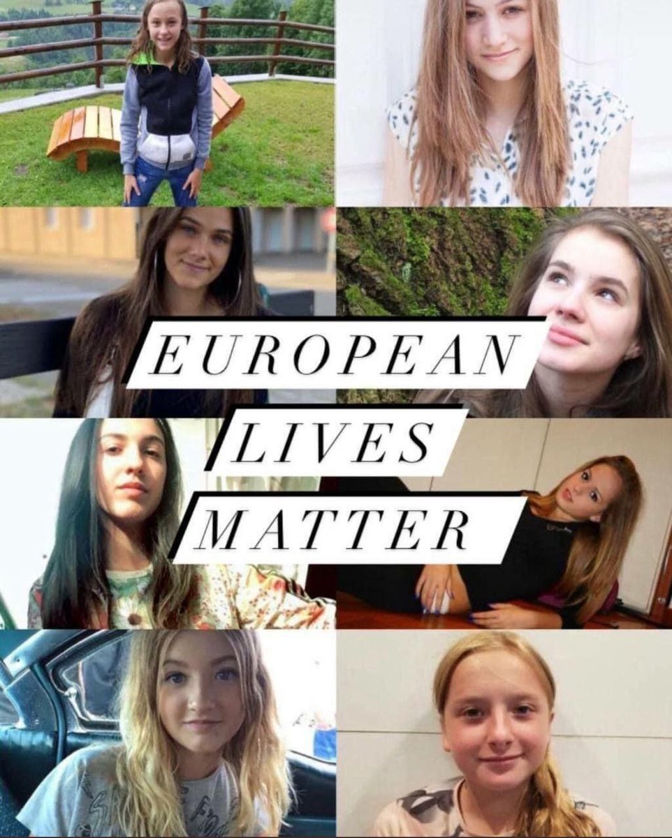 Leonie 🇦🇹 Stefie 🇩🇪 Victorine 🇫🇷 Maria 🇩🇪 Desirée 🇮🇹 Pamela 🇮🇹 Wilma 🇸🇪 Lola 🇫🇷. These girls were all killed by third world miscreants who should not be there!