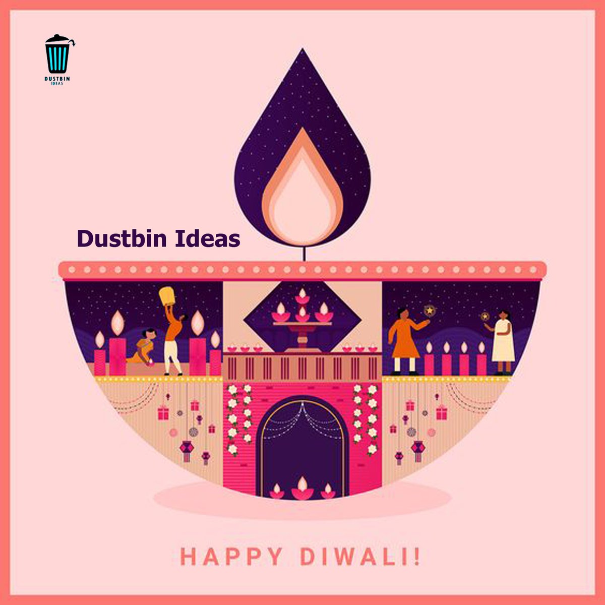 DUSTBINIDEAS's tweet photo. I wish for new hopes, opportunities, and new kinds of happiness for you on this beautiful occasion of Diwali.
#HappyDiwali #DustbinIdeas https://t.co/7mfLV4Jpbg