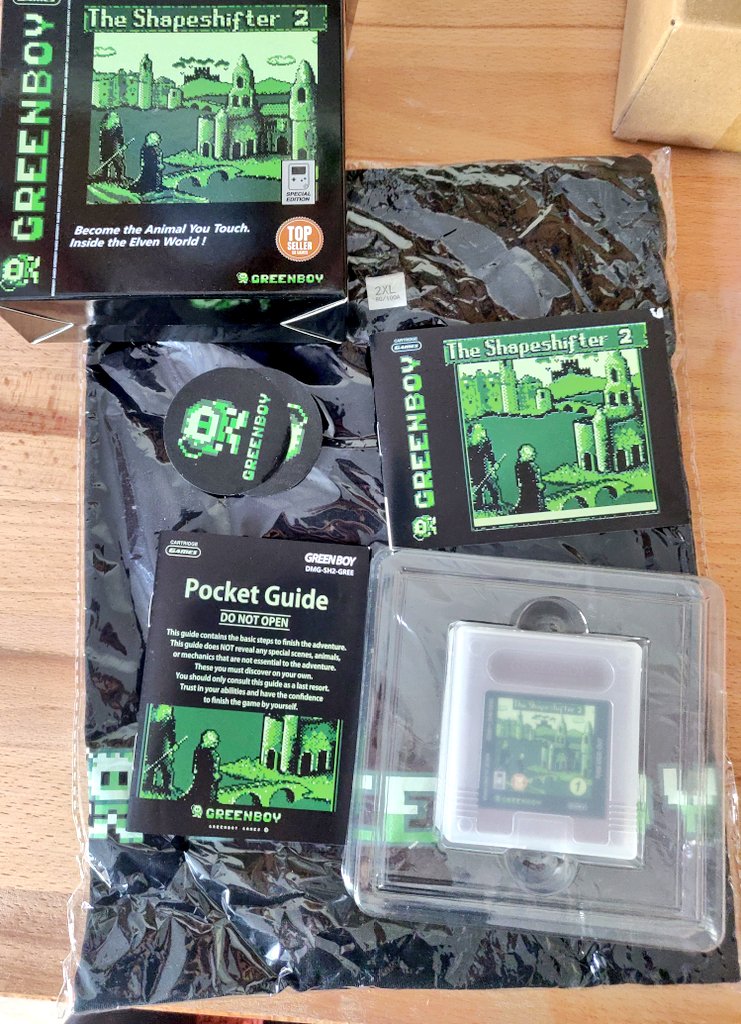 reini1305's tweet photo. Look what was in the mail! @Greenboy_games #Shapeshifter2 https://t.co/kyUlf5QjVU