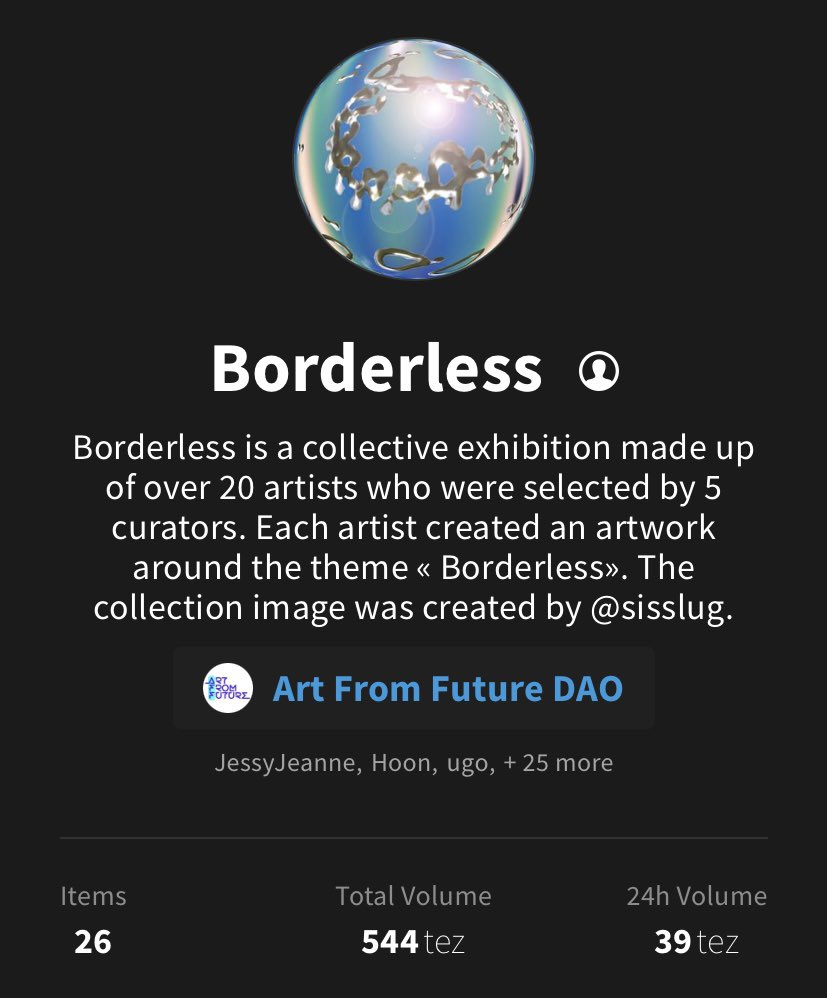 ArtFromFuture_'s tweet photo. Gm 🛸 16 artworks sold so far 🎉Thanks everyone! If you haven’t checked out #borderlesstez collection just click the link in the comments 👇🏼 https://t.co/dNYc5ofLbN
