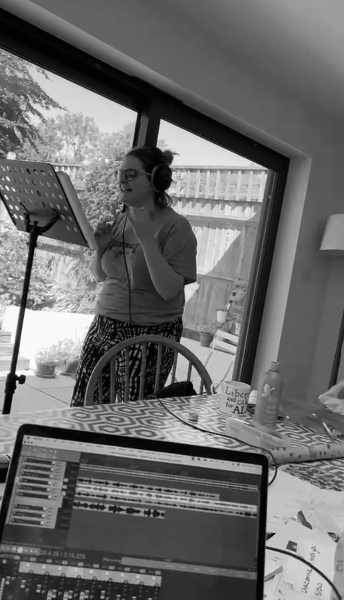 jmpcummings's tweet photo. An intense but joyously musical  weekend of writing, recording and planning with @AlicePoppleton for some exciting 2023 commissions (not forgetting a Halloween Cèilidh🎻🎃) @E_N_O @RoyalAcadMusic @RoyalAlbertHall #music #theatre #create #community #social #wellbeing #stories https://t.co/apslNoOZNR