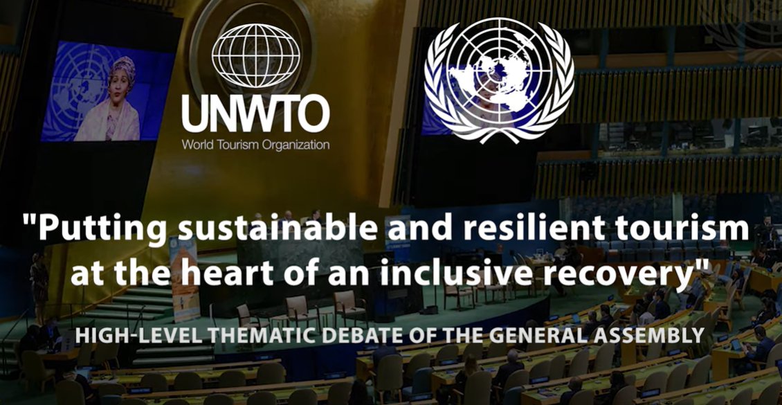 Creating opportunity for all, none comes close to matching tourism’s power. We mark #UNDay throwing it back to the first high-level debate on #sustainabletourism at the @un General Assembly. Together we build a more sustainable and inclusive tourism. 📽youtube.com/watch?v=uaMK-G…