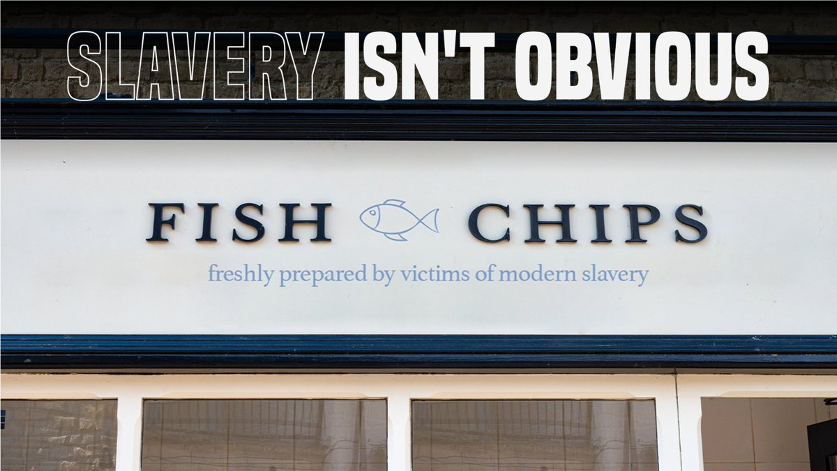 UnseenUK's tweet photo. #Modernslavery can be found right under our noses in places like takeaway shops, hand car washes, nail bars, &amp; doorstep services. Visit the @StopSlavery_Co site to find out some common signs to look out for &amp; where to report concerns: https://t.co/D31OBt04sF #itsneverthisobvious https://t.co/3ogyVnUupe