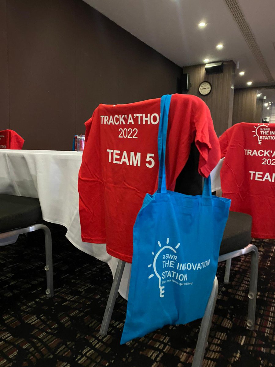 AltLabsAgency's tweet photo. All set-up and ready to get underway with our two day #Trackathon event for @south_railway. Looking forward to seeing a lot of innovative and inspiring ideas coming from our teams in answer to the challenge statements. 💡💡💡 https://t.co/yFQ7MxXv83