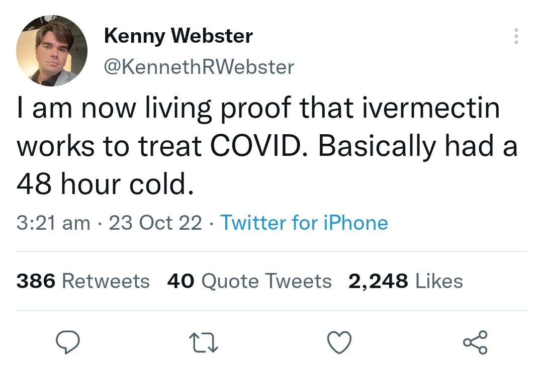 I am now living proof that anal beads work to treat COVID, for reasons that I will not get into publicly