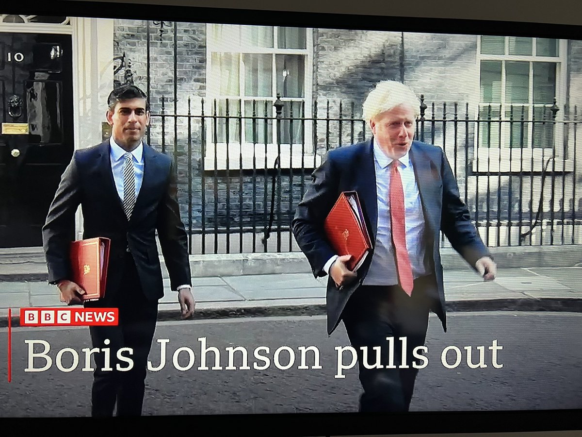 dan_goodrich's tweet photo. First time for everything #BorisJohnson https://t.co/ysy7LiPhhq