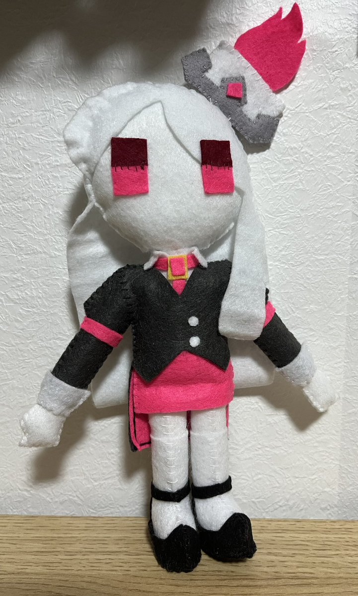 Kurokaze23's tweet photo. #FNFHandicraftRoom 
Aoriちゃん完成しました!!
Aori可愛いよ可愛い🥰

Aori is finished!
Aori is so cute!🥰

Aori＞@ShikaDoodle 
#FNF #fnfaori https://t.co/3cgThvOEM0