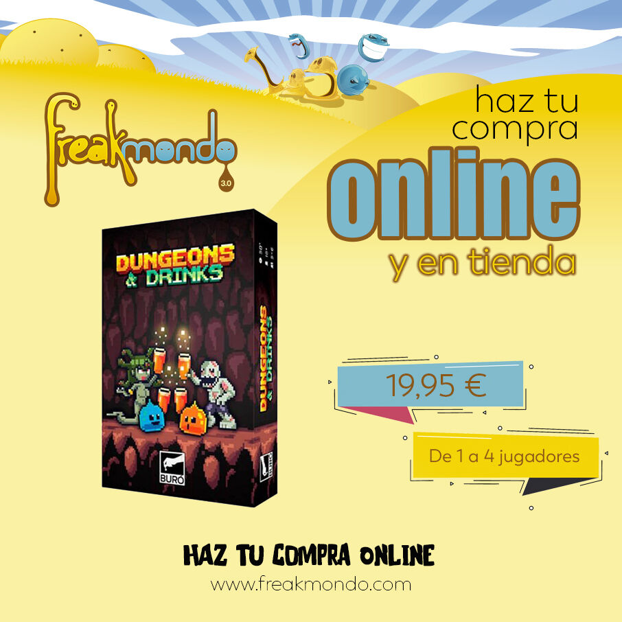 freakmondo's tweet photo. DUNGEONS &amp; DRINKS
Haz tu compra online.
https://t.co/kodBLqsdAS
Ayúdanos y comparte esta publicación. Dale a like, guarda y comparte.
.
#freakmondo #navidad #juegosdemesa #merchandasing #granada #callecruz #friki https://t.co/NyF2t5ckgK