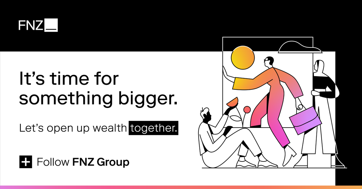 NewAccessSA's tweet image. J-1 before our brand becomes FNZ — wealth’s growth platform!
It’s time for #SomethingBigger! Let’s #OpenUpWealth.