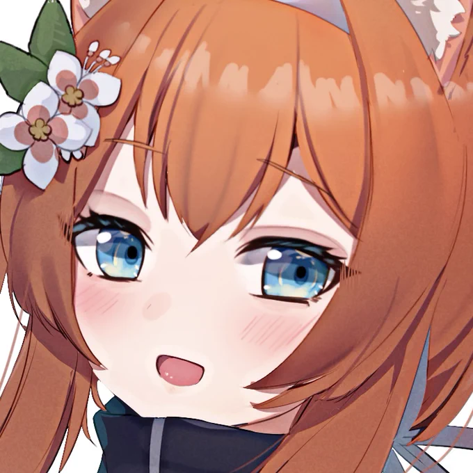 最近はシンプルで綺麗な塗りを心がけておりますリンヽ( 'ω' ヽ三 ノ'ω' )ノリン#ブルアカ 