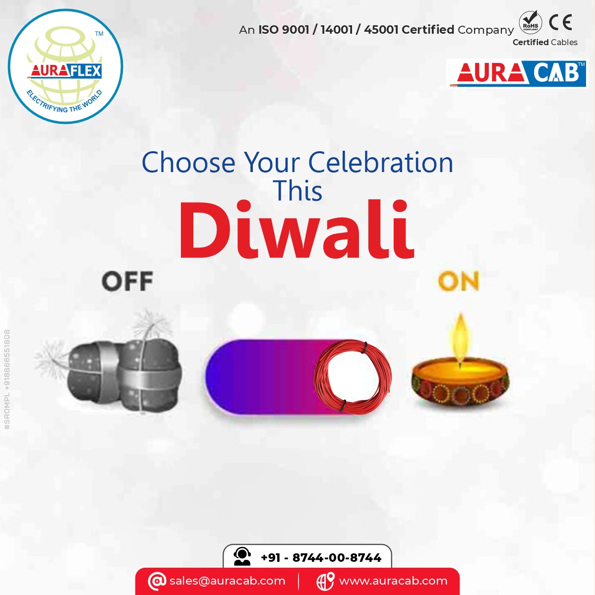 auracabcables's tweet photo. #Happydiwali #Diwali2022 #diwalifestival #diwalivibes #festivaloflights #ACSR #AAAC #AAC #conductors  #industrialwire  #srompl #auracab #safetyfirst #homecare #durable #secure #electricwire #thermocouplecable #thermocouple #wireandcables #india https://t.co/cbsmumzalK