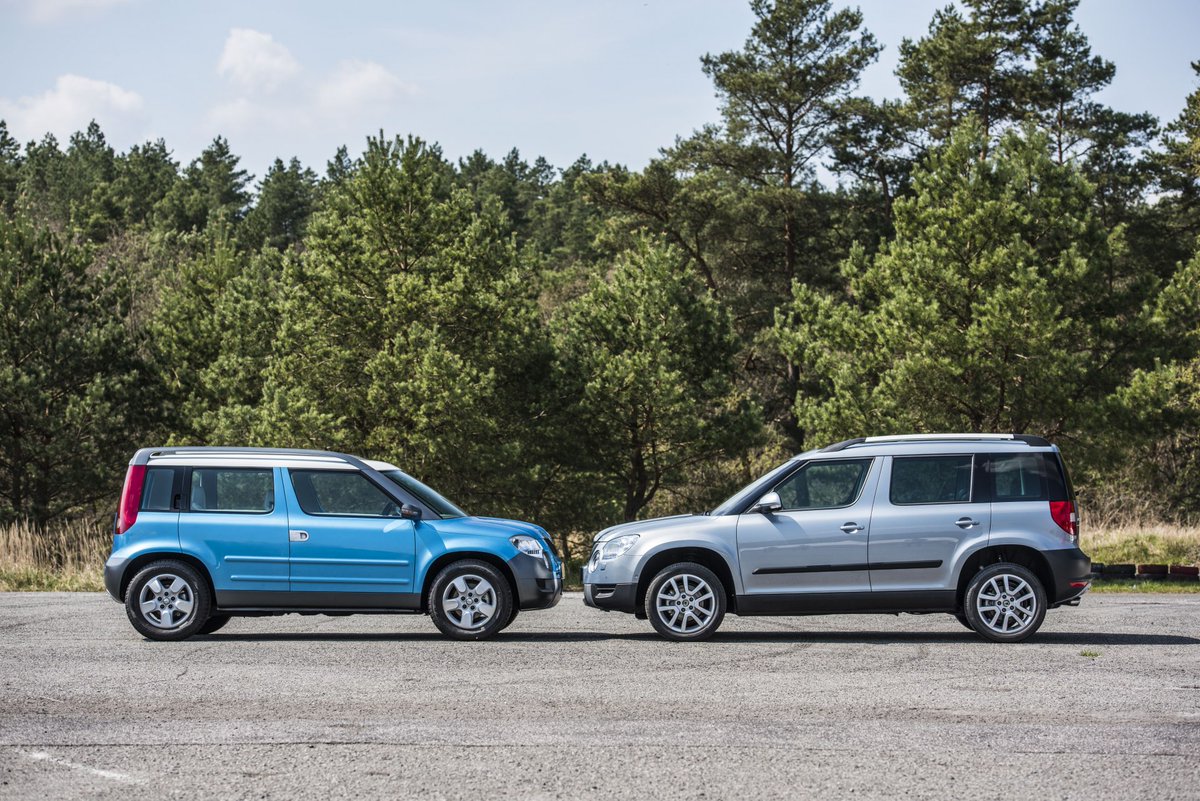 skoda_es's tweet photo. ¿Sabías que el #SKODA #YETI fue nuestro primer #SUV moderno?
Presentado en 2005 en el @GimsSwiss, fue una evolución del ŠKODA #ROOMSTER. https://t.co/ZqsqZGpBSd