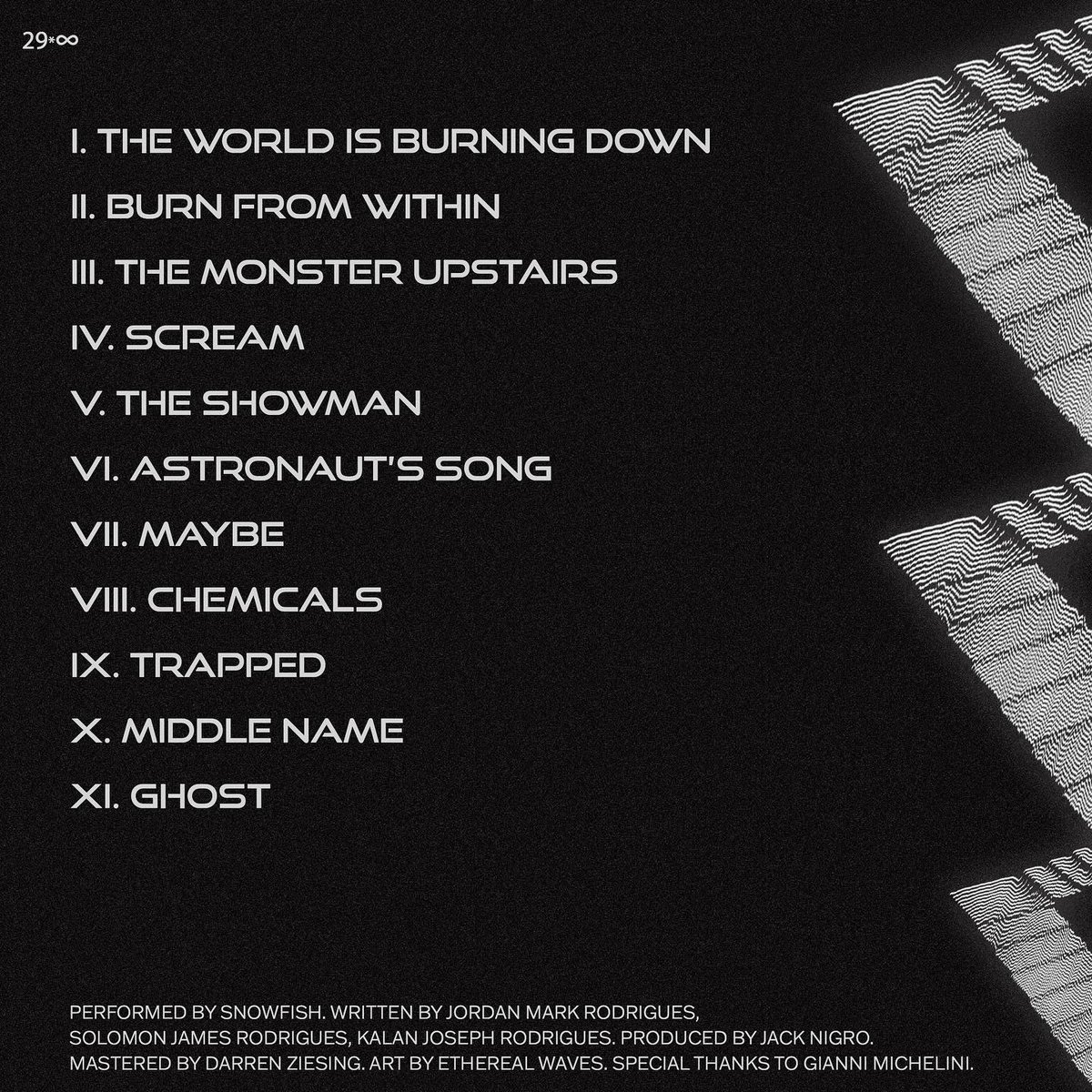 THE MONSTER UPSTAIRS OUT NOVEMBER 25TH

Our debut album is finally complete and coming out in just over a month. We’re so proud to have made this record over the past few years and can’t wait to share it with the world.

Pre-save the album now via link in our bio.