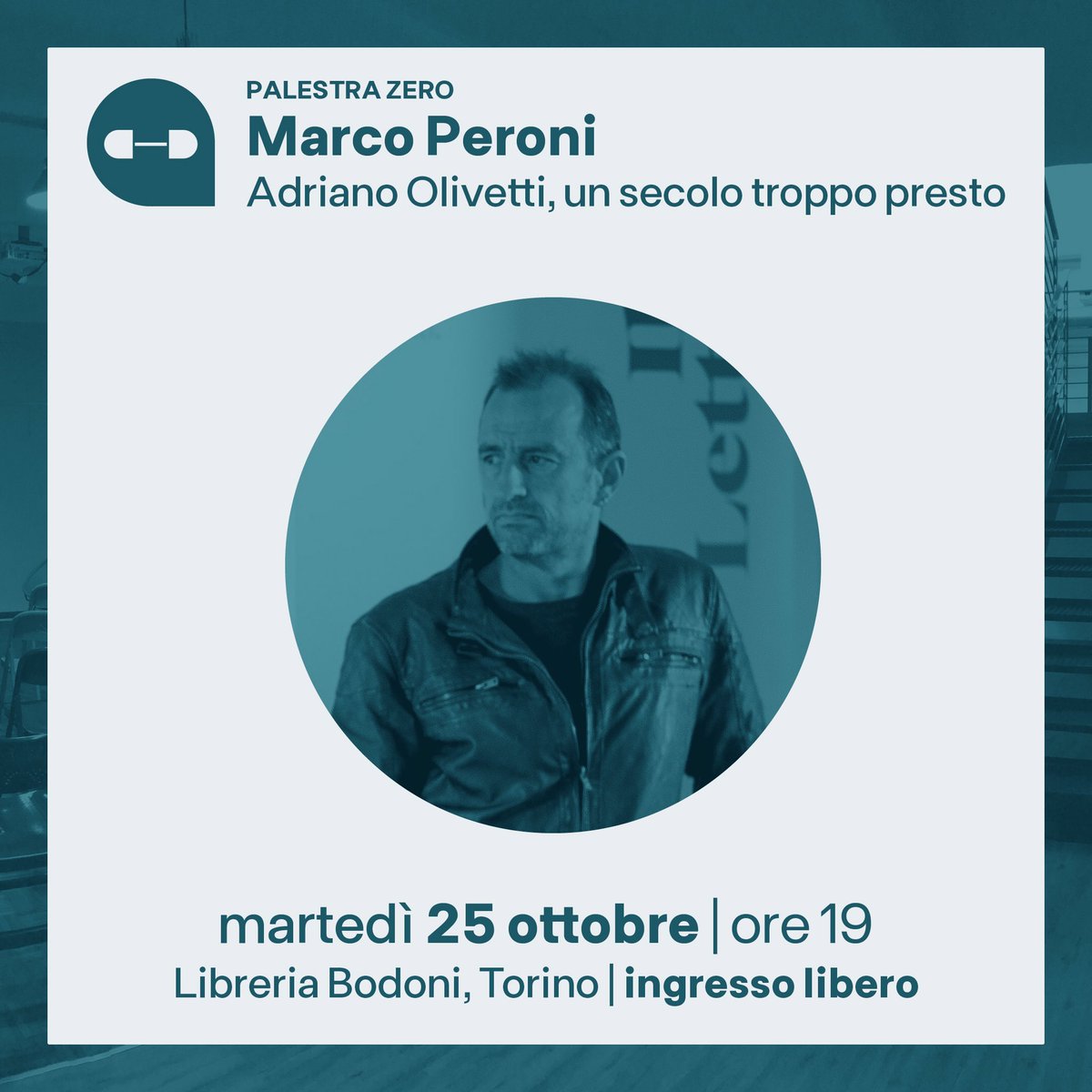 add_editore's tweet photo. Inauguriamo le palestre di #addeditore con un evento speciale dedicato ad #AdrianoOlivetti: una mostra e la palestra zero di Marco Peroni.
"Dal secolo scorso al futuro"
📌Martedì 25 settembre ore 19
OPENING MOSTRA + PALESTRA ZERO
@libreriabodoni | Torino, ore 19.
Ingresso libero https://t.co/lDcLhPtzyc
