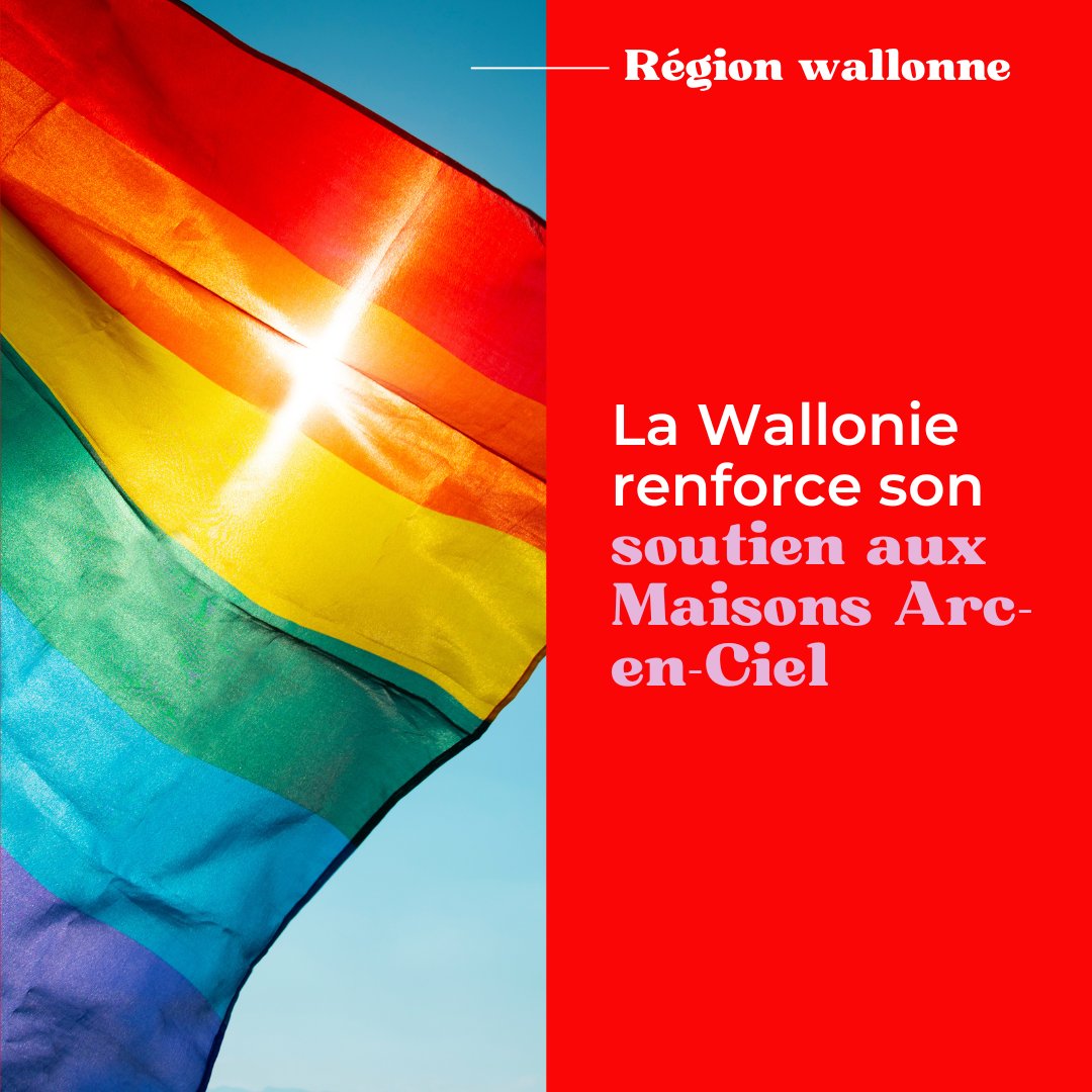 🏳️‍🌈 A l’initiative d' <a href="/eliodirupo/">Elio Di Rupo</a>  , et de <a href="/christiemorreal/">Christie Morreale</a>, le Gouvernement de Wallonie va augmenter la dotation des « Maison Arc-en-Ciel (MAC) ».
👍 Les MAC recevront dorénavant 100.000€/an.
👇👇👇
ps.be/maisons-arc-en…