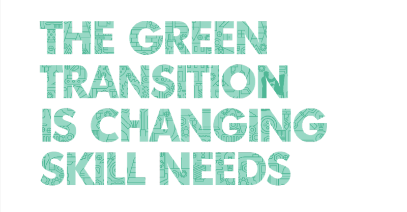 EU_Social's tweet photo. ⚒️Which are the skills needed to support the green transition?
👷Can work-based learning help reaching it?

We have teamed up with @OECD_Social, @Cedefop, @ILO, @etfeuropa &amp; @Unesco and today we are publishing our joint analysis on #skills and #GreenTransition.

Check the link ⤵️
