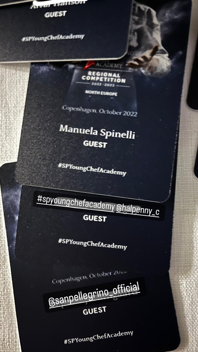 SpinelliManuela's tweet photo. Best of luck @c_halpenny for Team Ireland at @SanPellegrino #spyoungchefacademy #spyoungchef 

@_Jordan_Bailey_ @FineDiningLover https://t.co/V97nXN1Pzd