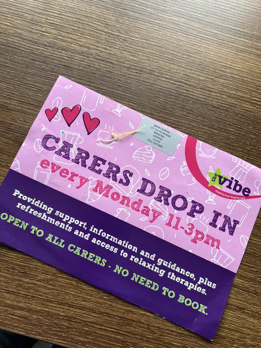 Carers cafe on a Monday run by <a href="/TheVibe2016/">TheVibeLiverpool</a> - lovely bunch of people -
Pop in for a chat ! #