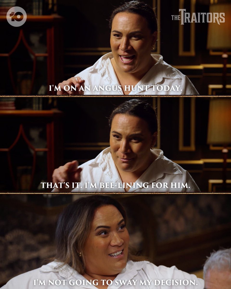 TheTraitorsAU's tweet photo. The battle is on - are you team Teresa or team Traitor? ⚔️ #TraitorsAU https://t.co/3zyirrruUA