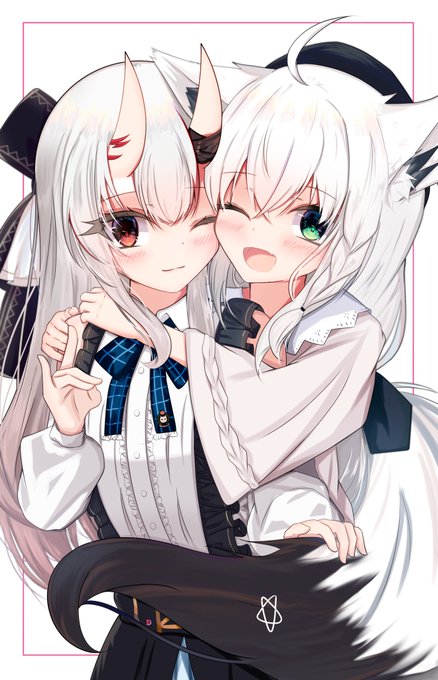 あやフブ!#百鬼絵巻 #絵フブキ 