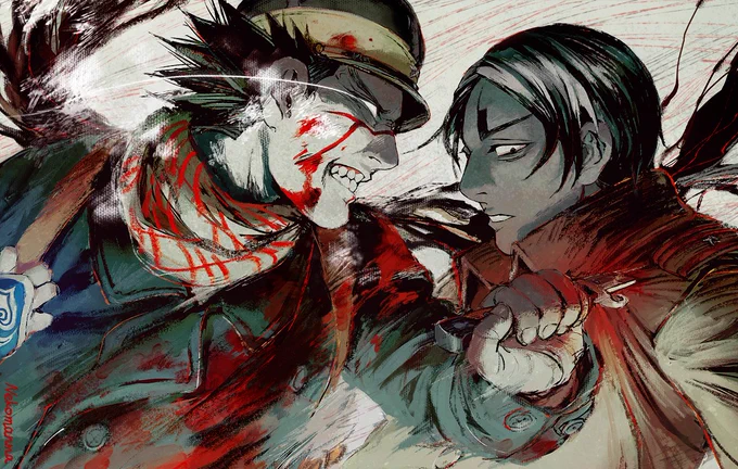 #ゴールデンカムイ #goldenkamuy 
この日を待ってたぜ兄弟!!!
実は鯉登過去編がアニカムで見られる日を金カムにハマってからずっっっと待ってました😭
はぁあ楽しみすぎる…

そんなわけで鯉登過去編放送記念過去絵詰め詰め
鯉登は何気に髪型が難しいですよね! 