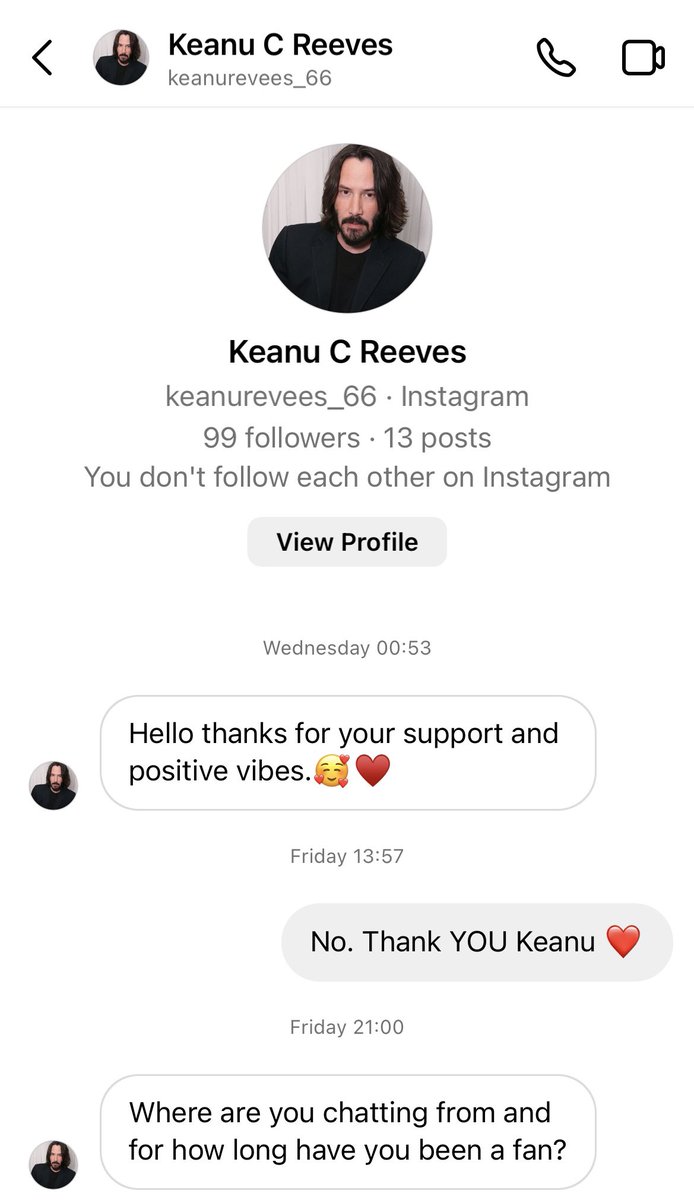 deathtospinach's tweet photo. I’m pissed off and upset this morning

Keanu messaged me again last week and I thought perhaps we were having a fresh start, but when I told him what I do for a living he went offline

Clearly Keanu doesn’t like career women

This could be the end for us

I’m distraught

💔 https://t.co/nJapCufqF1