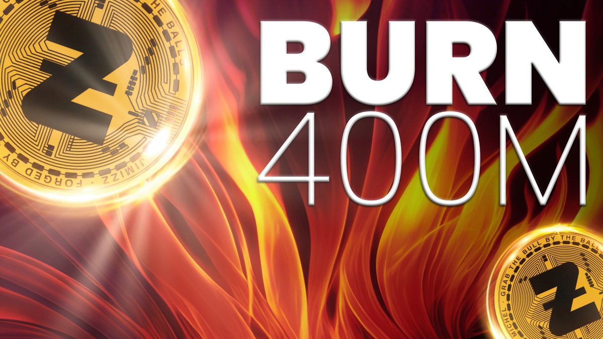 _jimizz's tweet photo. SAVE THE DATE! 

🗓️ 10/29/2022
⌚️ 8pm (CEST)

We'll burn a first batch of 400 millions $JMZ 🔥🔥🔥

#Jimizz #JMZ #GrabTheBullByTheBalls https://t.co/AHR1NAAGZG