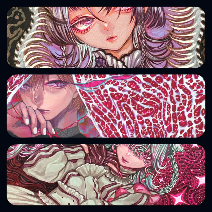 〖🦋お知らせ🦋〗

明日から参加させていただく、視線展が始まります!
数年ぶりのアナログ作品の展示となります。
オンラインショップもありますので遠方の方も是非🦋💎

◆開催日時
2022年10/25~ 10/30:月曜休館
11:00-19:00 

◆詳細は以下URLまで
https://t.co/dYFD56AAq8 