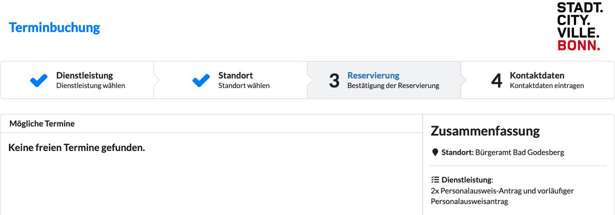 maninthemiddle's tweet image. Das ist ja praktisch: Man kann jetzt online einen Termin buchen, um einen Antrag zu stellen: